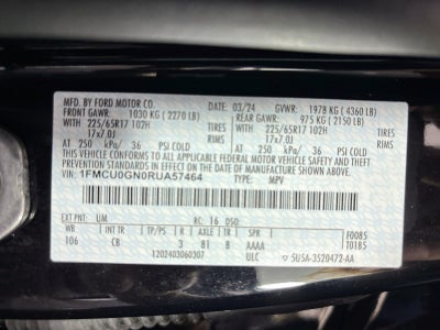 2024 Ford Escape Active