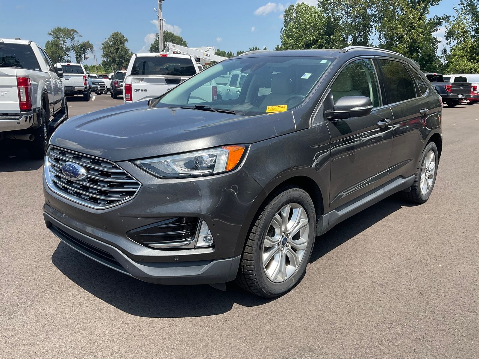 Used 2020 Ford Edge Titanium with VIN 2FMPK3K98LBB35005 for sale in Millington, TN