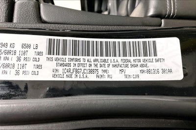 2018 Jeep Grand Cherokee Limited