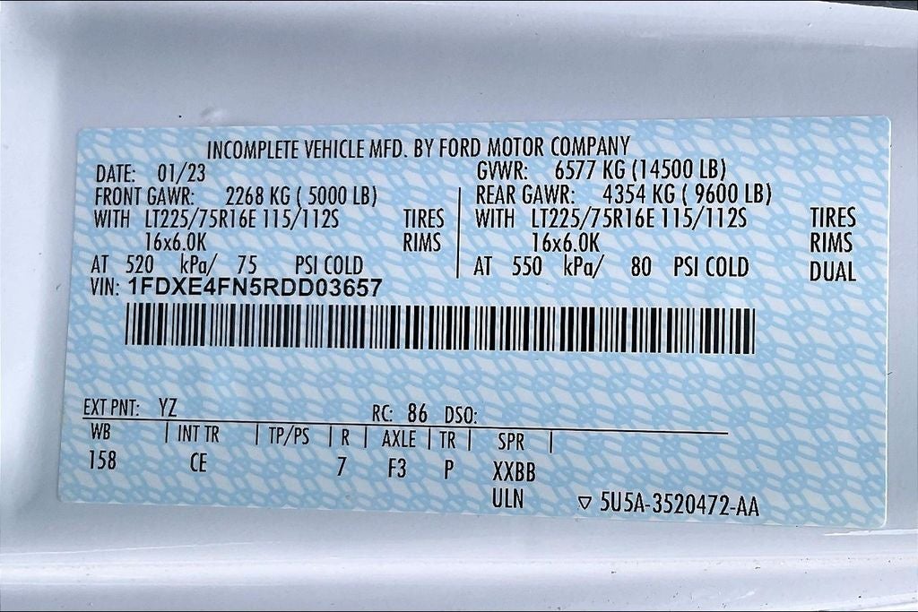 2024 Ford E-450SD Base