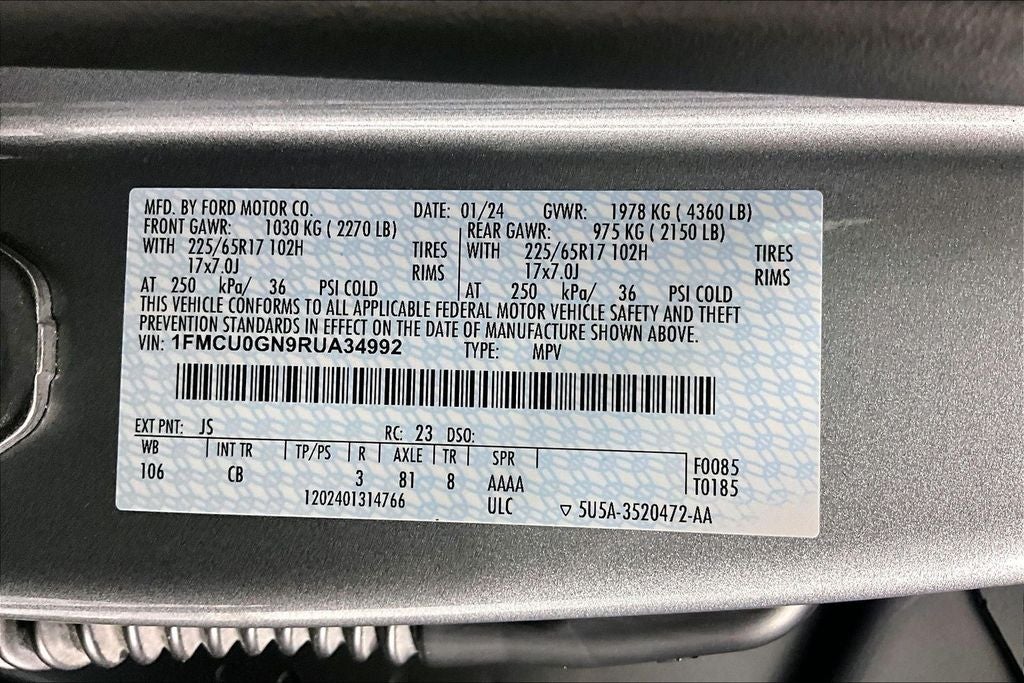 2024 Ford Escape Active