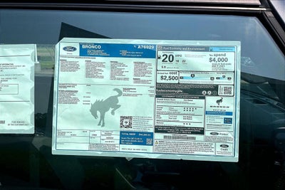 2026 Ford Bronco Base