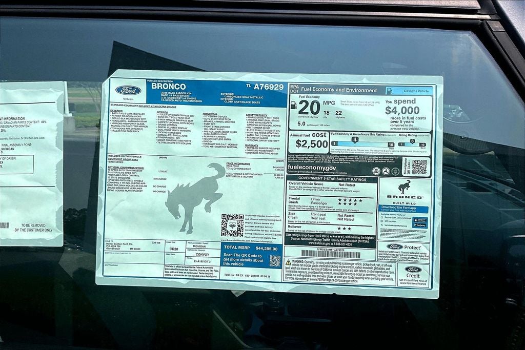 2026 Ford Bronco Base