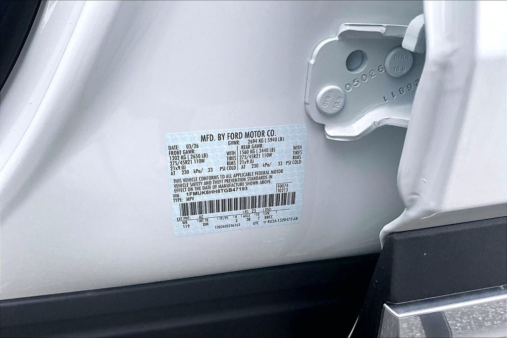 2026 Ford Explorer Platinum