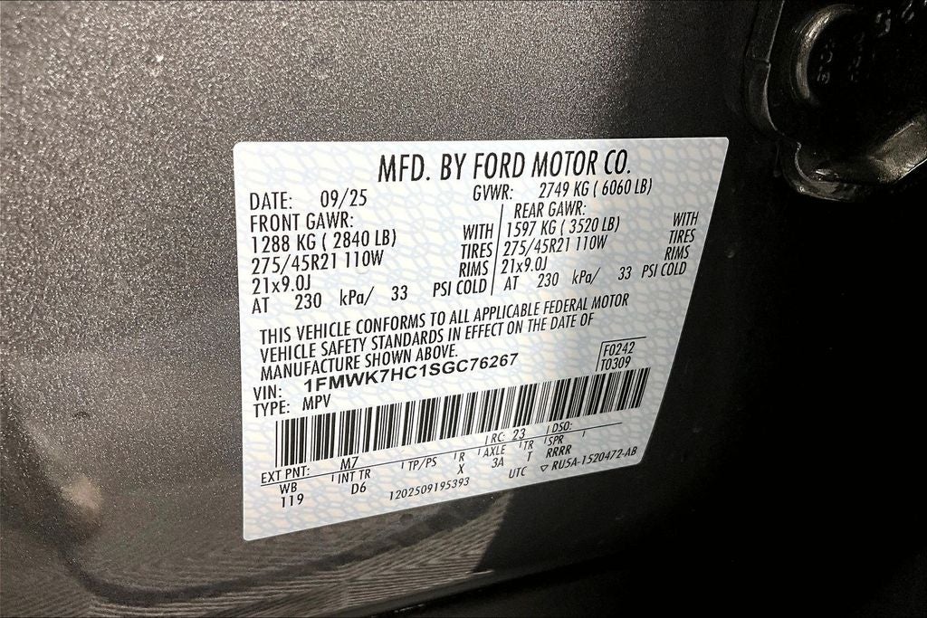 2025 Ford Explorer Platinum