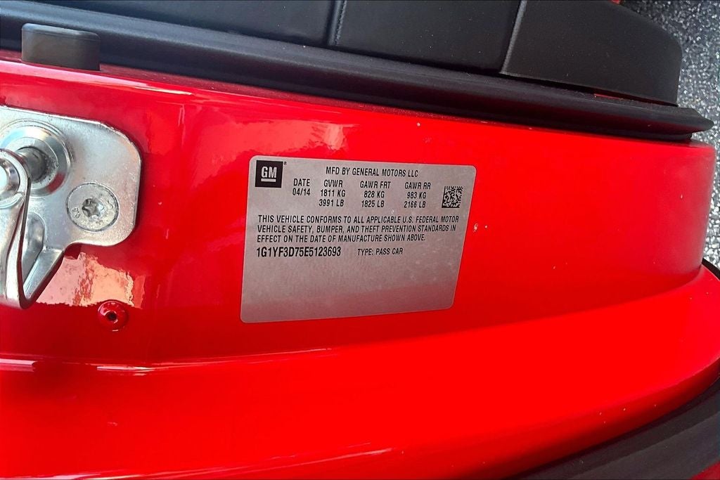 2014 Chevrolet Corvette Stingray Base 3LT