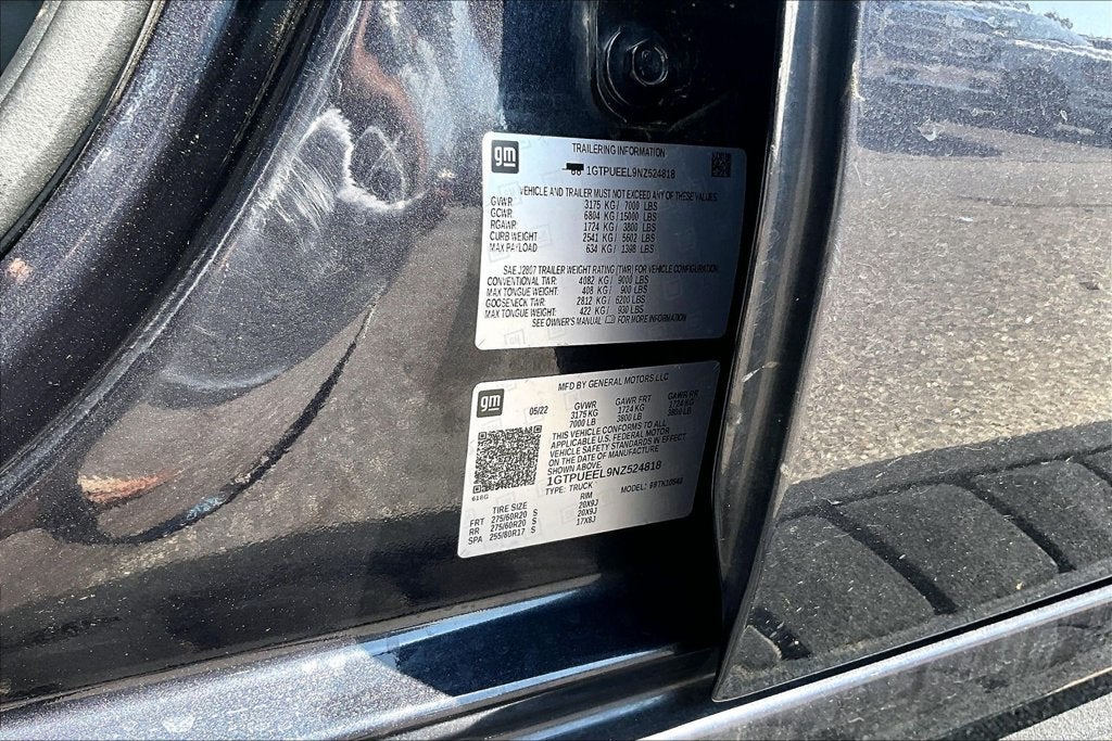 2022 GMC Sierra 1500 AT4