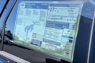 2026 Ford Bronco Sport Outer Banks