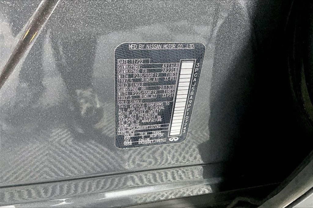 2023 INFINITI QX50 LUXE