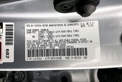 2022 Toyota Tacoma SR