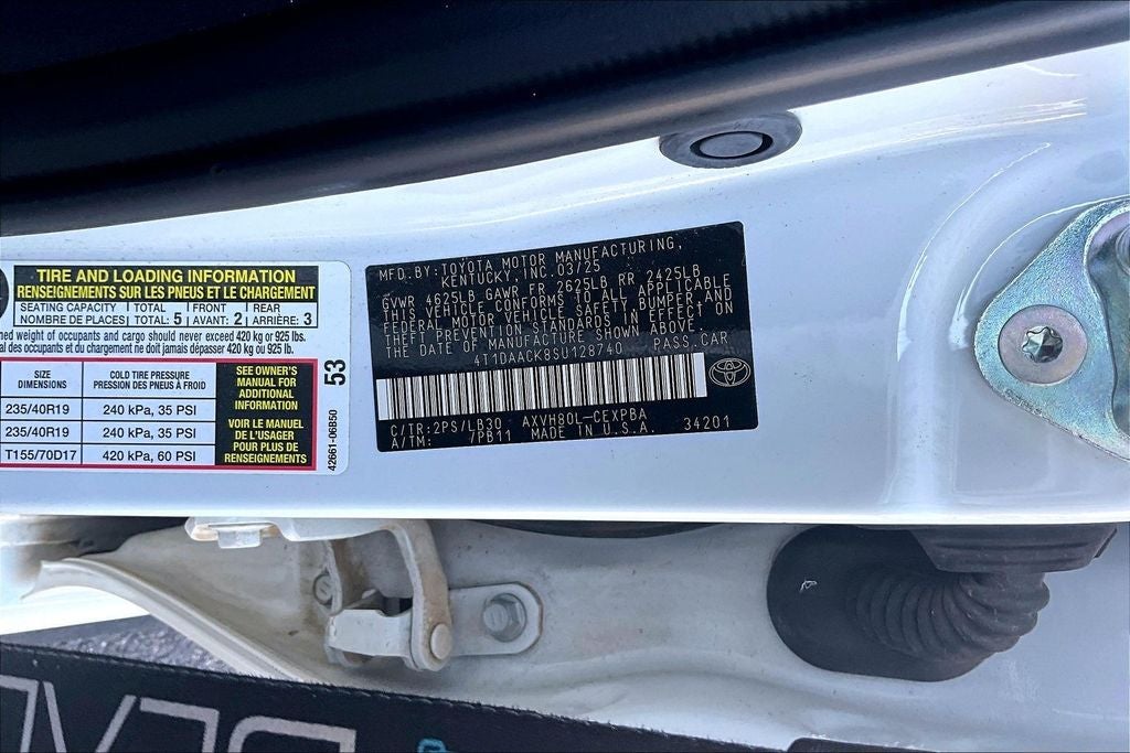 2025 Toyota Camry XSE