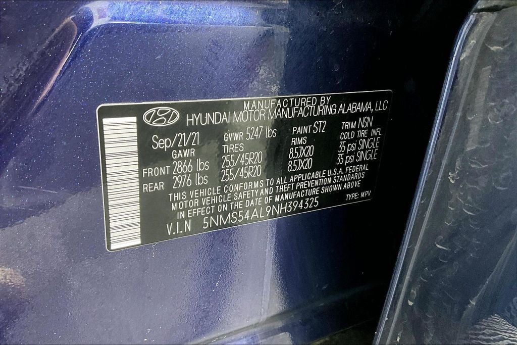 2022 Hyundai Santa Fe Calligraphy