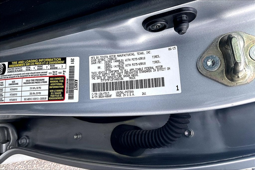 2015 Toyota Tundra SR5