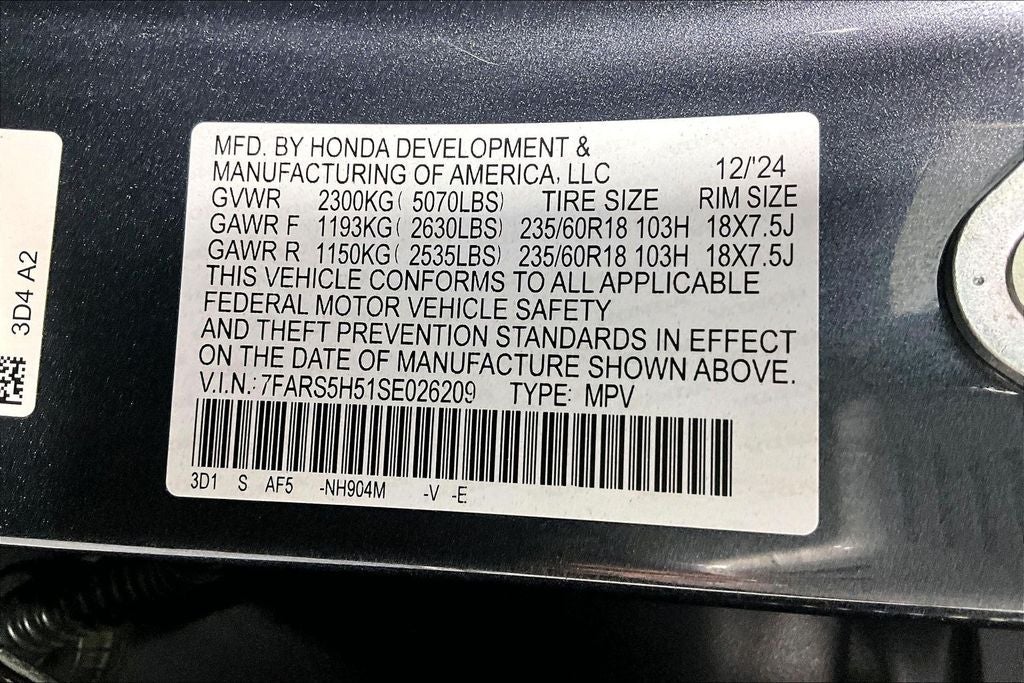 2025 Honda CR-V Hybrid Sport