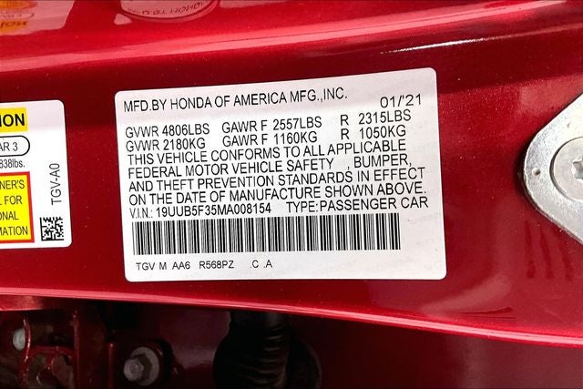 2021 Acura TLX Base