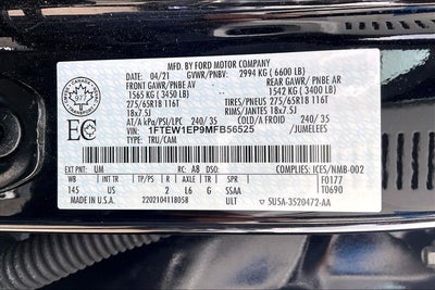 2021 Ford F-150 XL