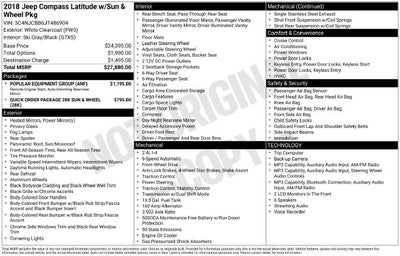 2018 Jeep Compass Latitude