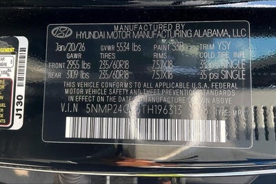 2026 Hyundai Santa Fe SEL