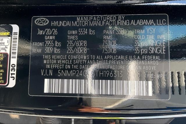 2026 Hyundai Santa Fe SEL