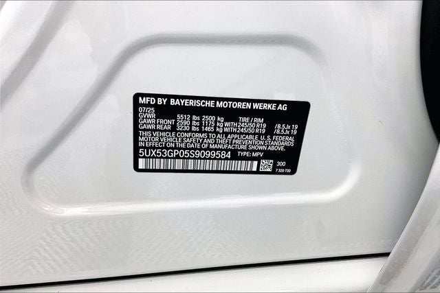 2025 BMW X3 30 xDrive