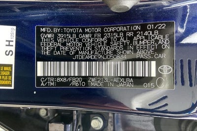 2022 Toyota Corolla Hybrid LE