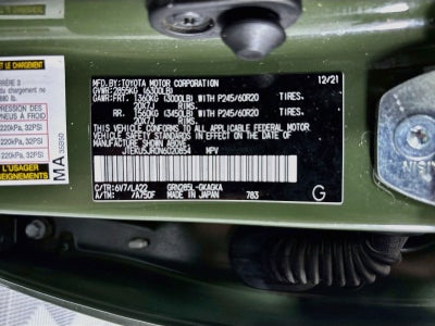 2022 Toyota 4Runner Limited