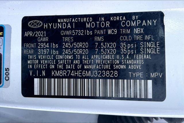 2021 Hyundai Palisade Calligraphy