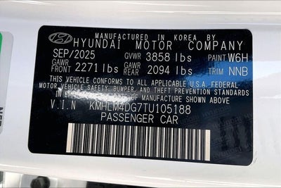 2026 Hyundai Elantra SEL Sport