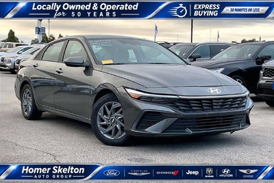 2024 Hyundai Elantra Hybrid Blue