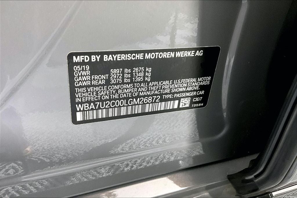 2020 BMW 7 Series 750i xDrive