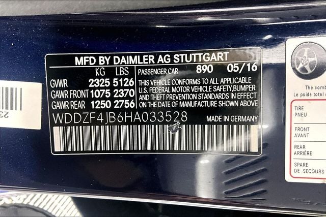 2017 Mercedes-Benz E-Class E 300