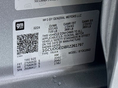 2024 Chevrolet Silverado 1500 LTZ