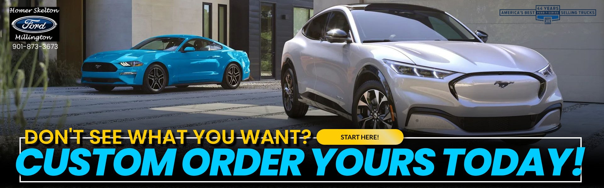 Customer Order your New Ford at Millington Ford at Homer Skelton Millington Ford