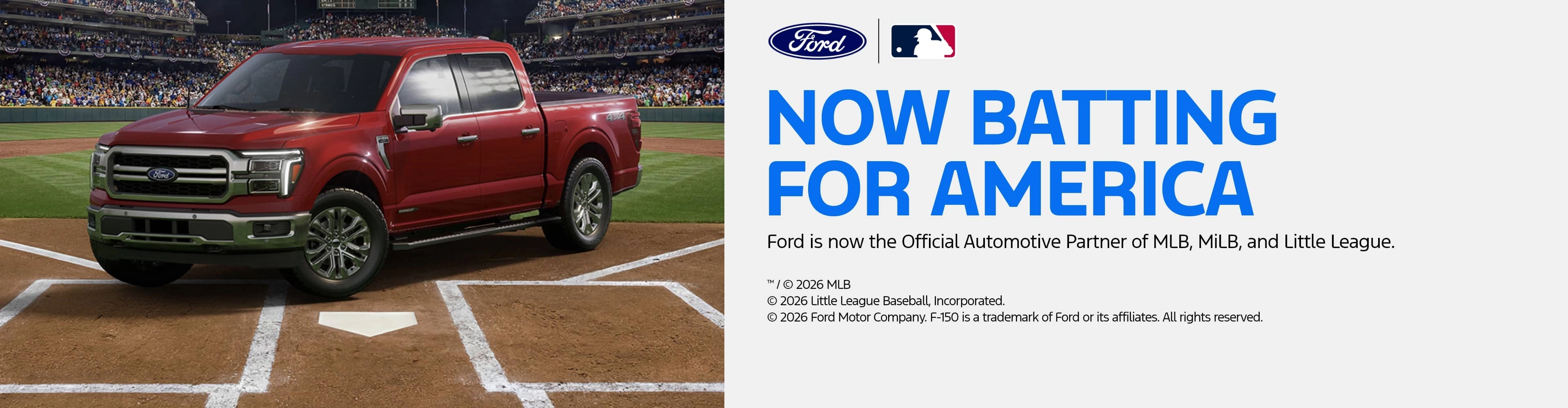 Now Batting for America at Homer Skelton Millington Ford in Millington TN