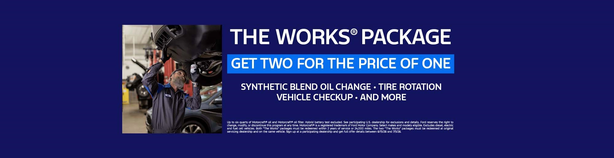The Works Package at Homer Skelton Millington Ford in Millington TN